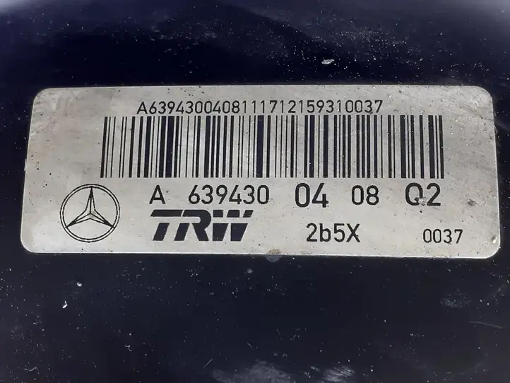 Mercedes-Benz Vito Viano W639 (2010 - 2015) A6394300408 Вакуумный усилитель тормозов — фото 3