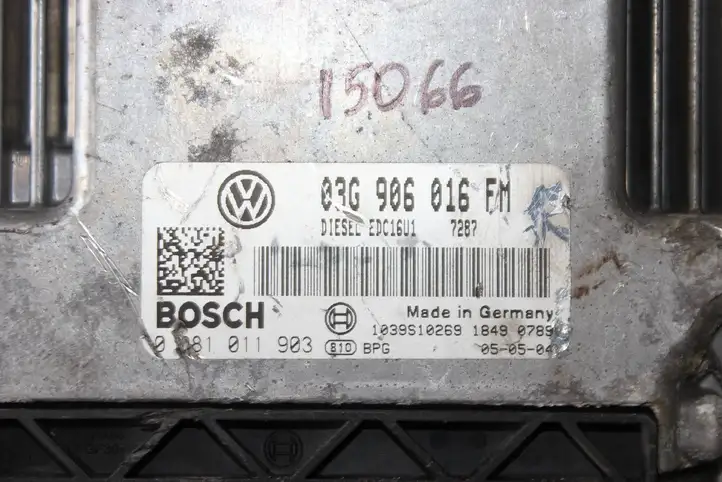Volkswagen Golf V (2003 - 2009) 03G906016FM Блок управления двигателем (ЭБУ) — фото 3