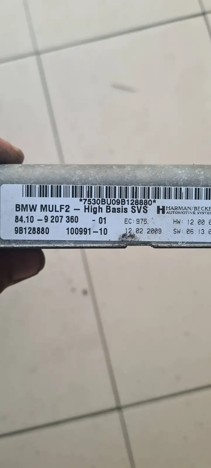BMW 3 E90 E91 (2005 - 2012) 9207360 Bluetooth модуль — фото 5