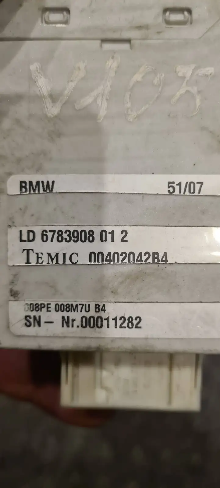 BMW 6 E63 E64 (2002 - 2010) 6783908 Прочие блоки управления — фото 4