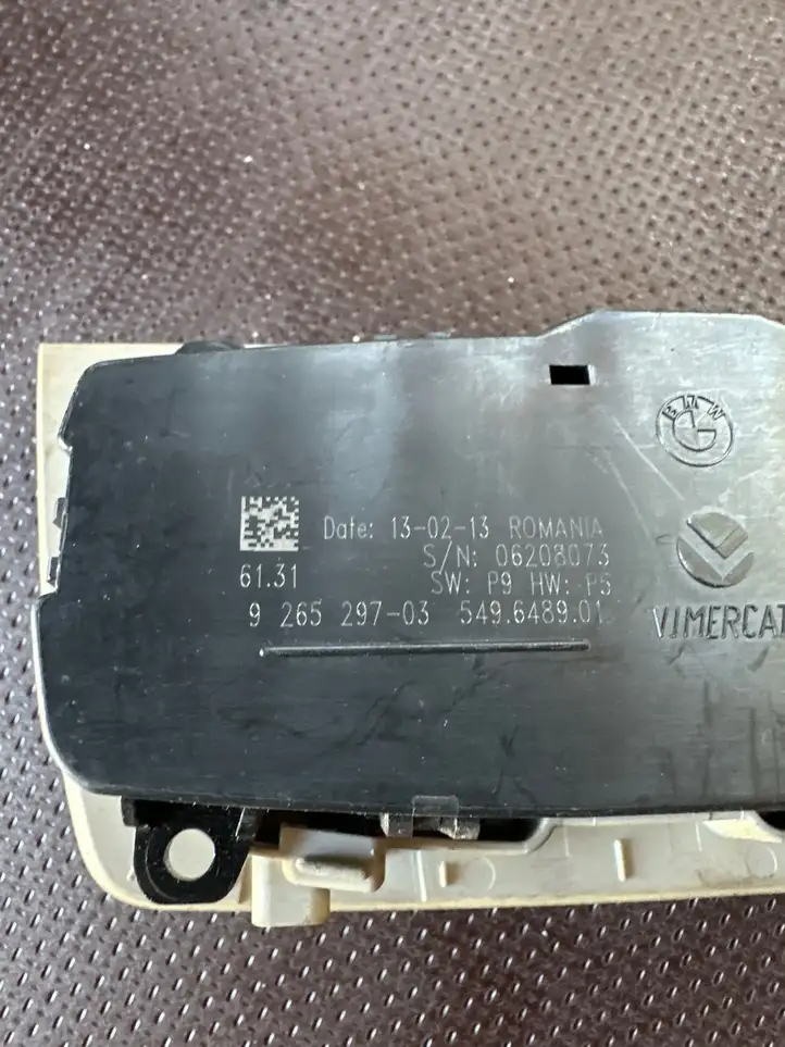 BMW 3 F30 F35 F31 (2012 - 2018) 9265297 Включатель фонарей — фото 2