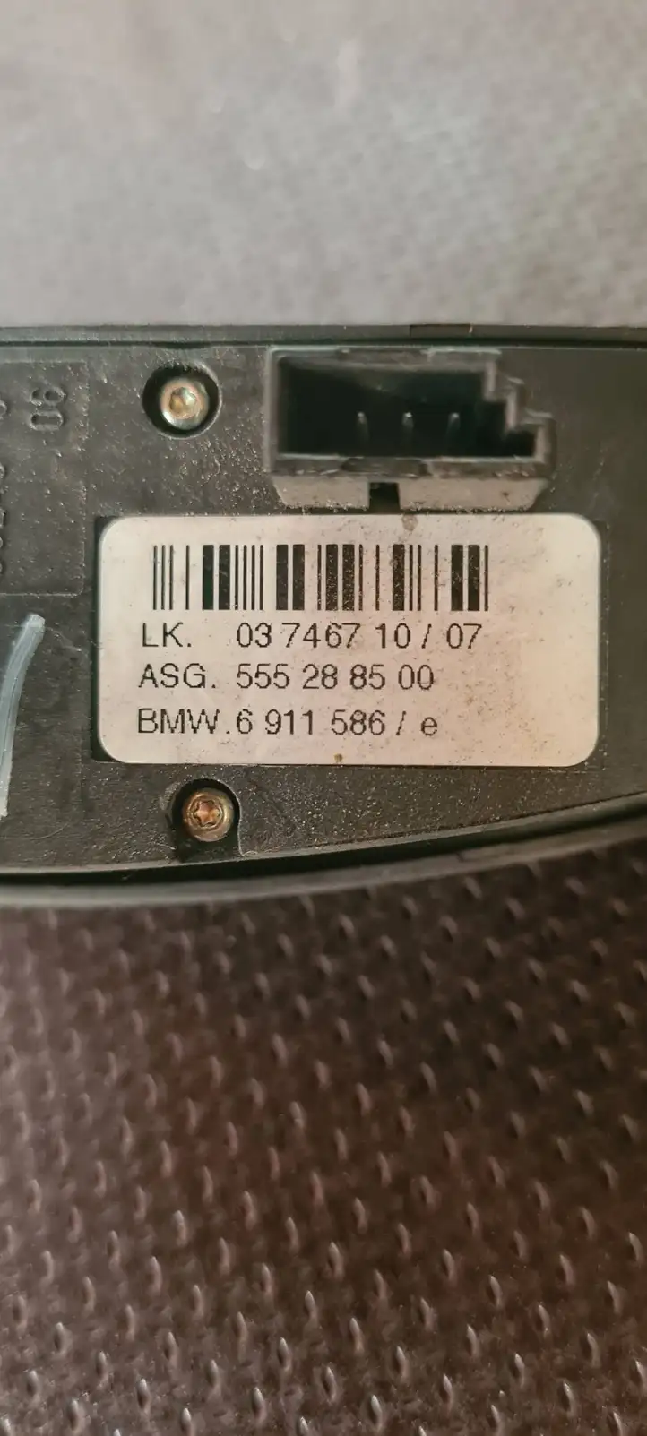 BMW 7 E65 E66 (2001 - 2008) 6911586 Кнопки на рулевом колесе — фото 3