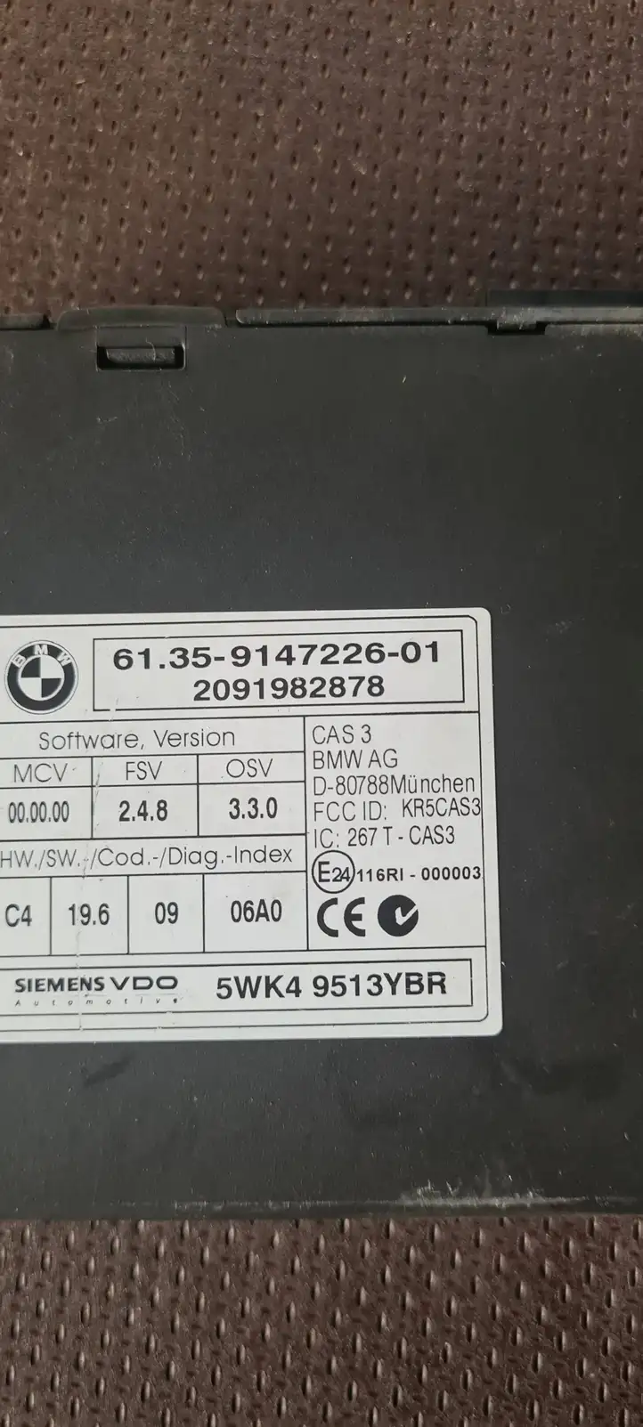 BMW 1 E81 E87 (2004 - 2011) 8506375 Комплект системы зажигания — фото 8
