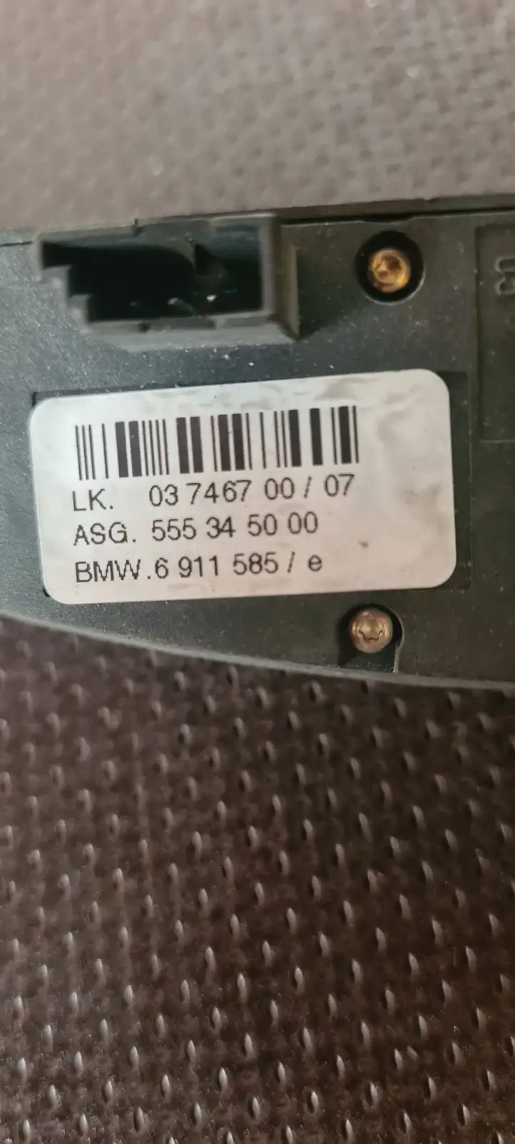 BMW 7 E65 E66 (2001 - 2008) 6911585 Кнопки на рулевом колесе — фото 3