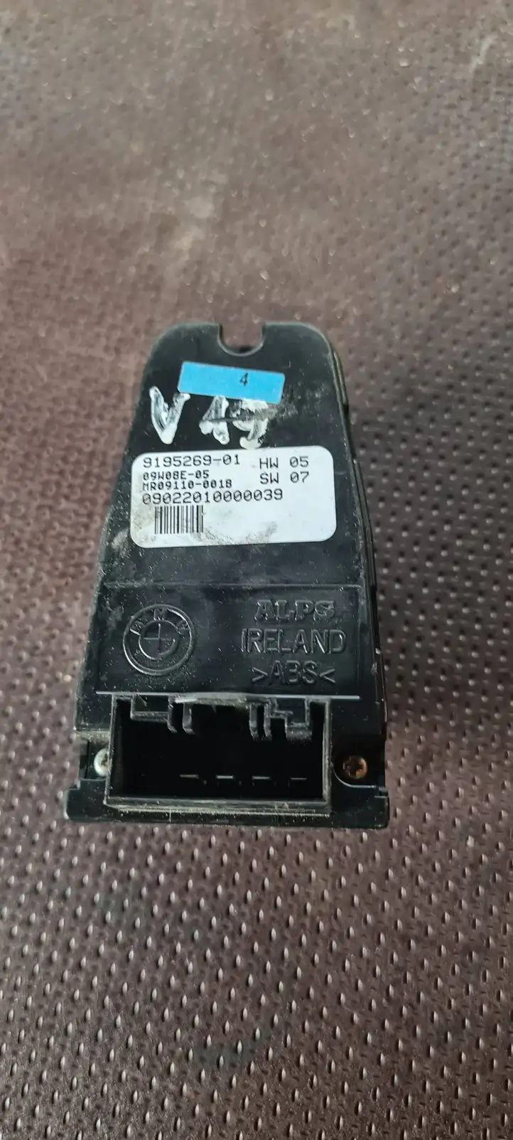 BMW 7 F01 (2008 - 2016) 9195269 Блок кнопок стеклоподъемников — фото 2