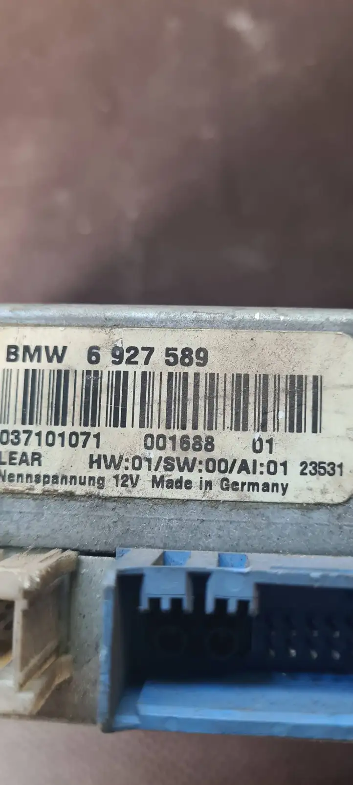 BMW 7 E65 E66 (2001 - 2008) 6927589 Модуль управления видео — фото 3