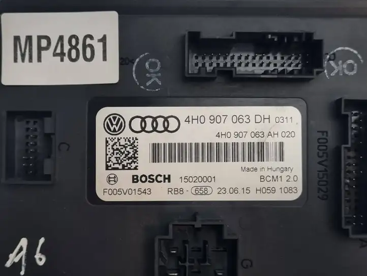 Audi A6 C7 (2011 - 2014) 4H0907063DH Модуль комфорта — фото 4