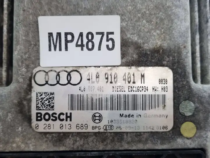 Audi Q7 4L (2009 - 2015) 4L0910401M Блок управления двигателем (ЭБУ) — фото 4
