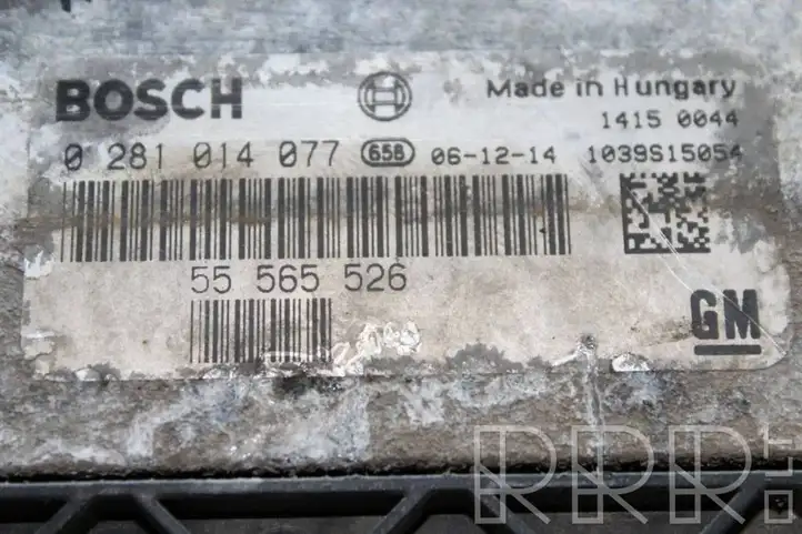 Saab 9-3 Ver2 (2003 - 2007) 55565526 Блок управления двигателем (ЭБУ) — фото 1