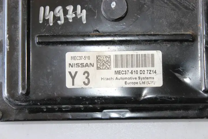 Nissan Note (E11) (2006 - 2014) MEC37510 Блок управления двигателем (ЭБУ) — фото 3