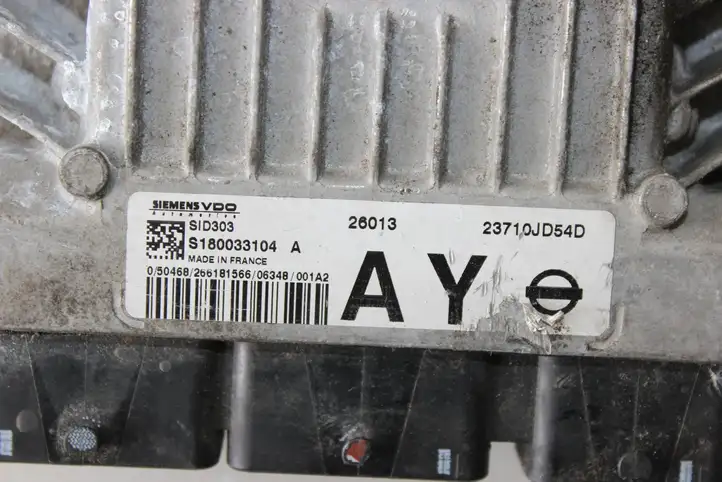 Nissan Qashqai (2006 - 2010) 23710JD54D Блок управления двигателем (ЭБУ) — фото 3