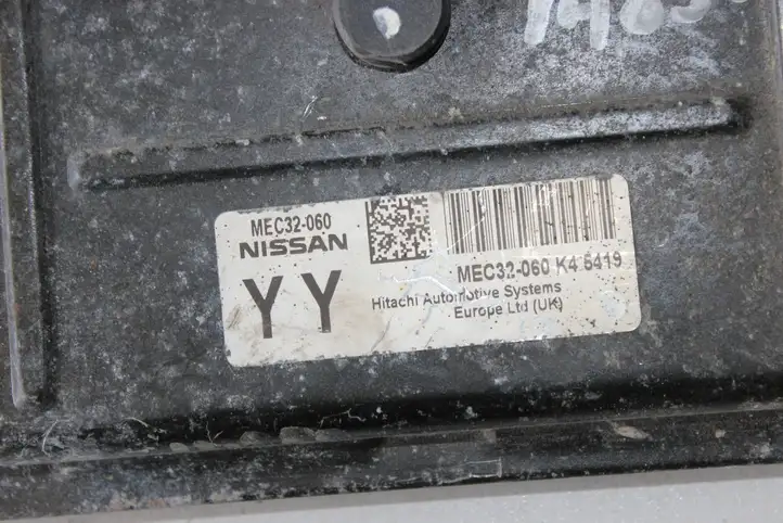 Nissan Micra (2003 - 2007) MEC32060 Блок управления двигателем (ЭБУ) — фото 3
