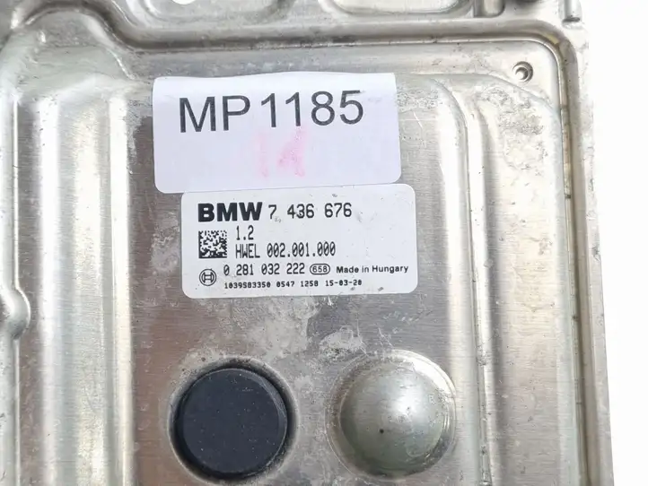 BMW X6 F16 (2014 - 2017) 7436676 Блок управления двигателем (ЭБУ) — фото 3