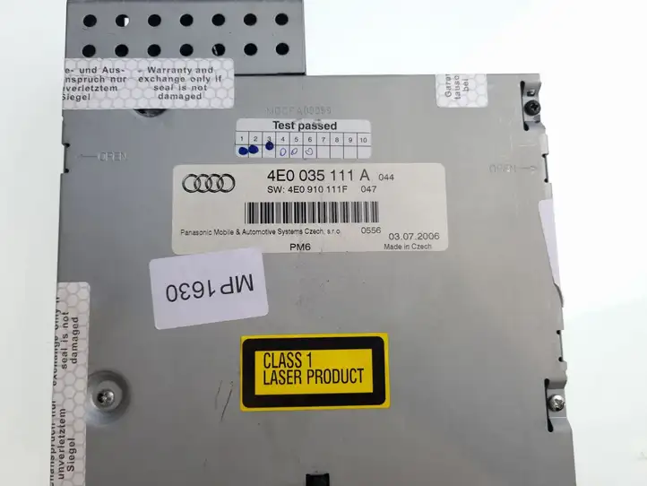 Audi A6 S6 C6 4F (2004 - 2008) 4E0035111A CD/DVD чейнджер — фото 3