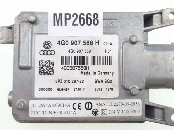 Audi A7 S7 4G (2010 - 2014) 4G0907568H Радар контроля слепых зон — фото 3