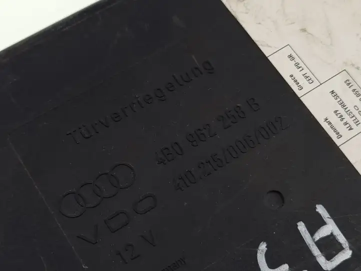 Audi A6 S6 C5 4B (2001 - 2004) 4B0962258B Модуль комфорта — фото 3