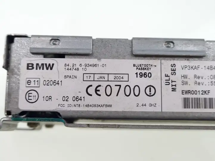 BMW X3 E83 (2003 - 2010) 934961 Bluetooth модуль — фото 3