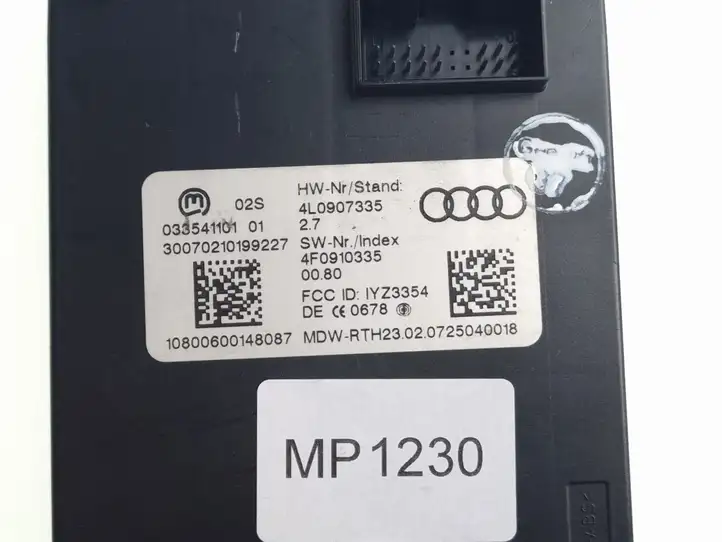 Audi Q7 4L (2005 - 2009) 4L0907335 Блок управления антеннами — фото 3