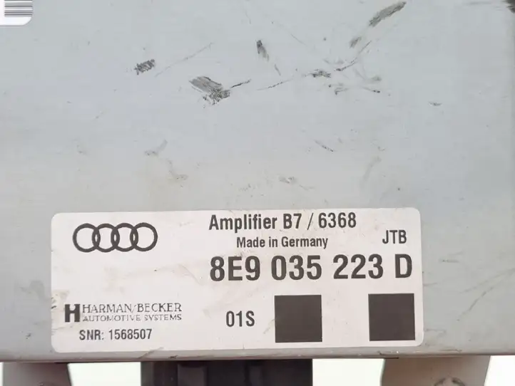 Audi A4 S4 B7 8E 8H (2004 - 2009) 8E9035223D Усилитель звука — фото 3