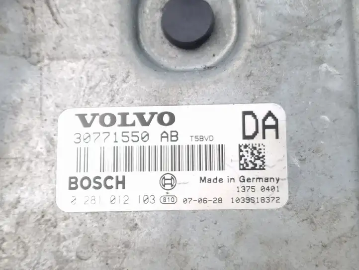 Volvo V70 (2004 - 2007) 30771550AB Блок управления двигателем (ЭБУ) — фото 4