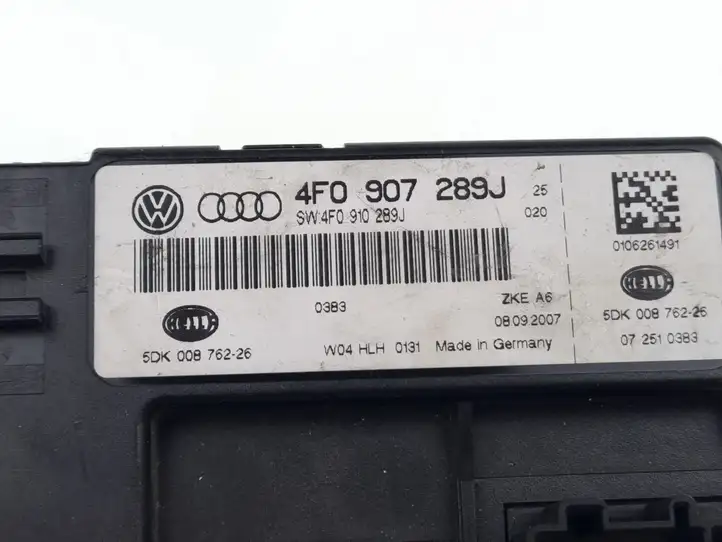 Audi A6 S6 C6 4F (2004 - 2008) 4F0907289J Модуль комфорта — фото 3