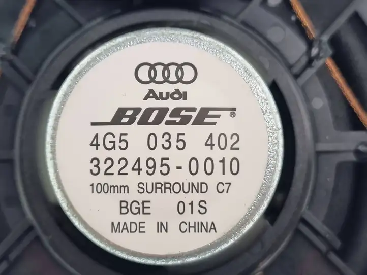 Audi A6 C7 (2011 - 2014) 4G5035402 Динамики задних дверей — фото 4