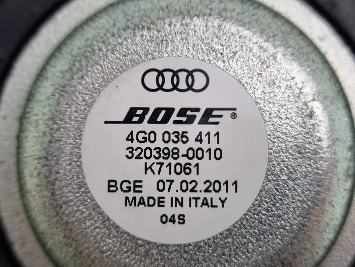 Audi A6 C7 (2011 - 2014) 4G0035411 Динамики задних дверей — фото 4