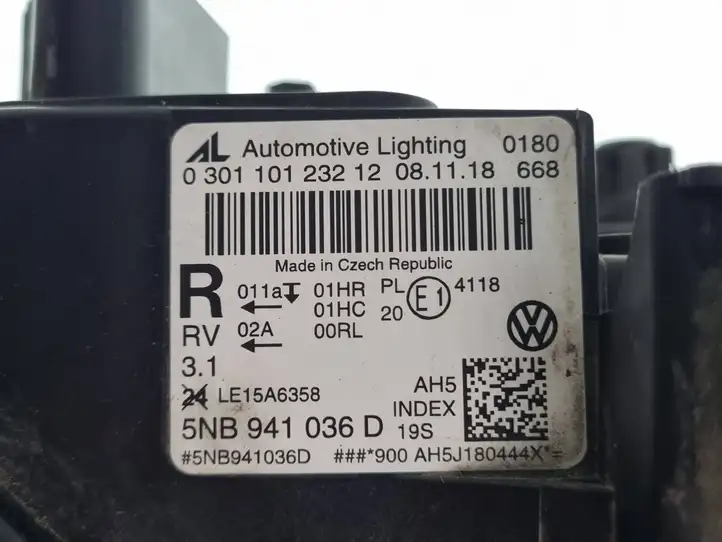 Volkswagen Tiguan (2011 - 2016) 5NB941036D Передняя фара — фото 6