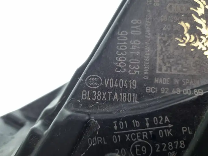 Audi A3/S3 8Y (2020 - ) 8Y0941035 Передняя фара — фото 7