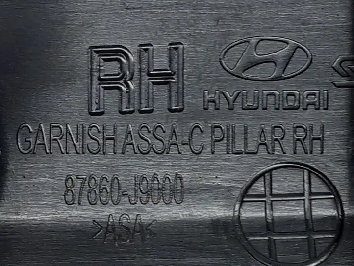Hyundai Kona I (2017 - 2022) 87860J9000 Накладка стекла задней двери — фото 3