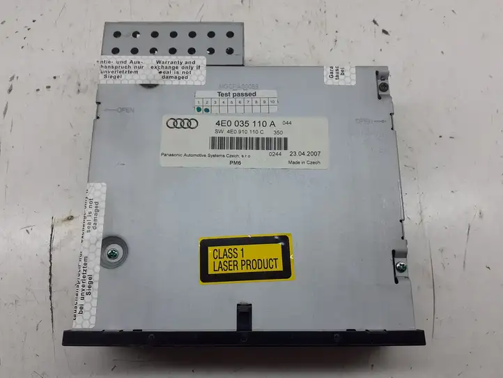 Audi A6 S6 C6 4F (2004 - 2008) 4E0035110A CD/DVD чейнджер — фото 3