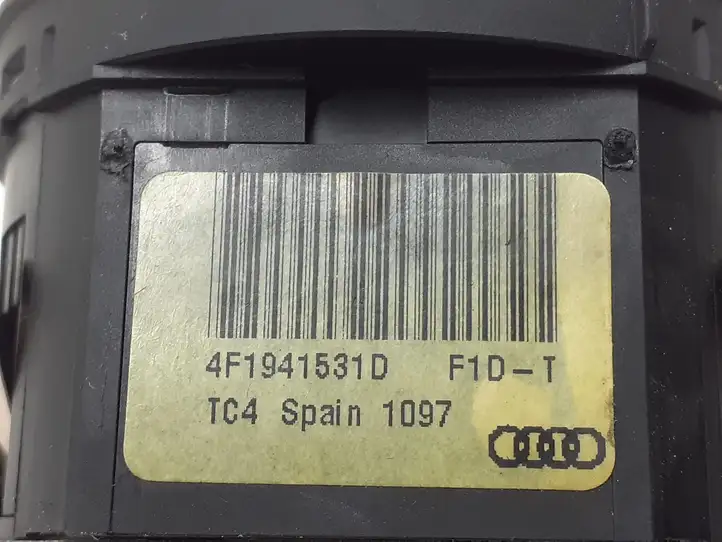 Audi A6 S6 C6 4F (2004 - 2008) 4F1941531D Включатель фонарей — фото 3