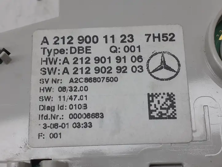 Mercedes-Benz E W212 (2009 - 2016) A2129001123 Передняя подсветка — фото 3