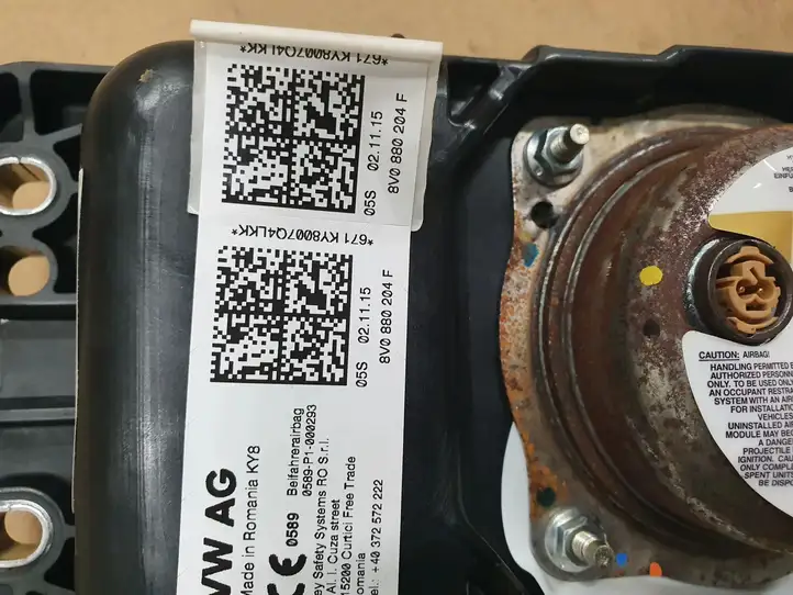 Audi A3/S3 8V (2012 - 2016) 8V0880204F Подушка безопасности пассажира — фото 4
