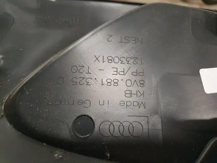 Audi A3/S3 8V (2012 - 2016) 8V0881325C Обшивка сидений — фото 4