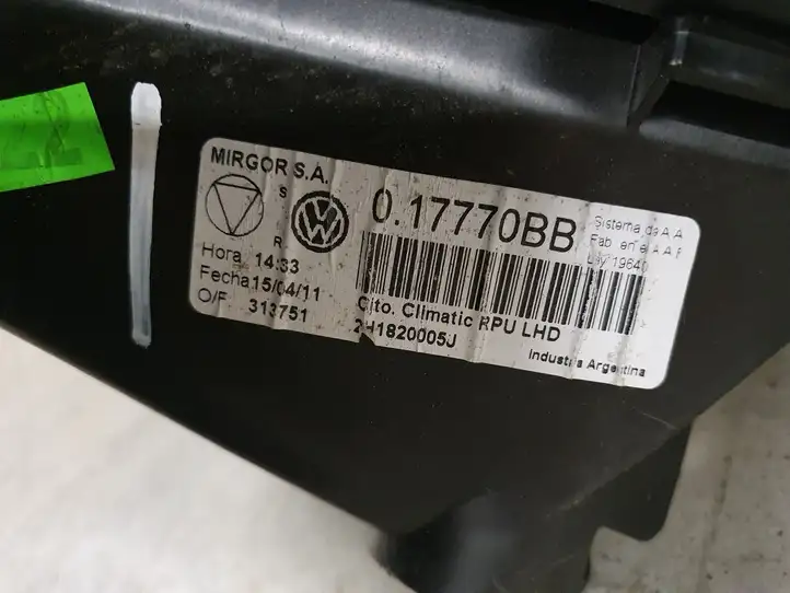 Volkswagen Amarok (2010 - ) 2H1819095A Комплект системы вентиляции салона — фото 8