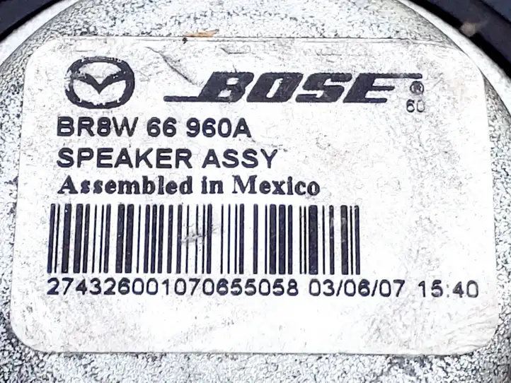 Mazda 3 I (2006 - 2009) BR8W66960A Динамики задних дверей — фото 3