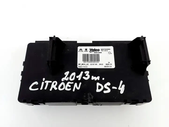 Citroen DS4 (2010 - 2016) 9687606680 Модуль управления кузовом (BCM) — фото 1