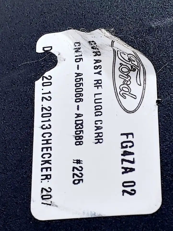 Ford Ecosport (2013 - 2018) CN15A55066AD3588 Шторка — фото 3