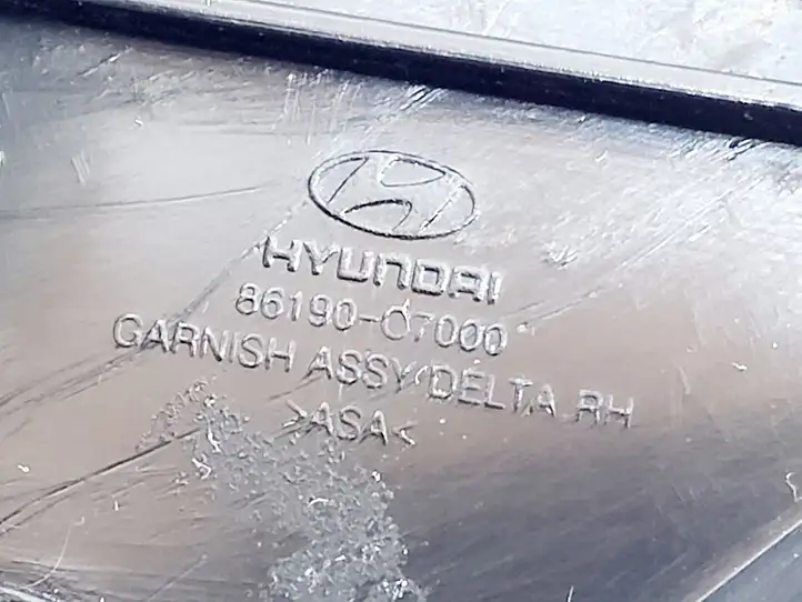Hyundai i20 (GB IB) (2014 - 2018) 86190C7000 Молдинг крыла — фото 4