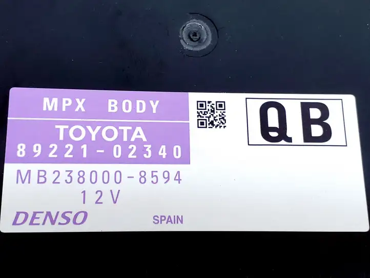 Toyota Auris E180 (2012 - 2018) 8273012X80A Модуль управления кузовом (BCM) — фото 6