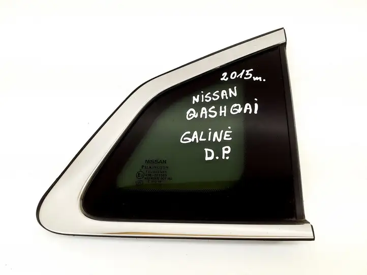 Nissan Qashqai (2013 - 2017) 833124EA0A Форточка двери — фото 1