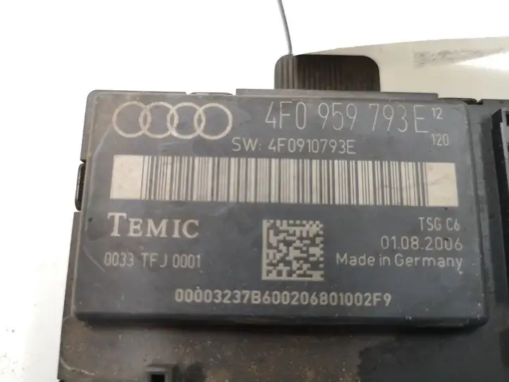 Audi A6 Allroad C6 (2006 - 2008) 4F0959793E Блок управления дверью — фото 2
