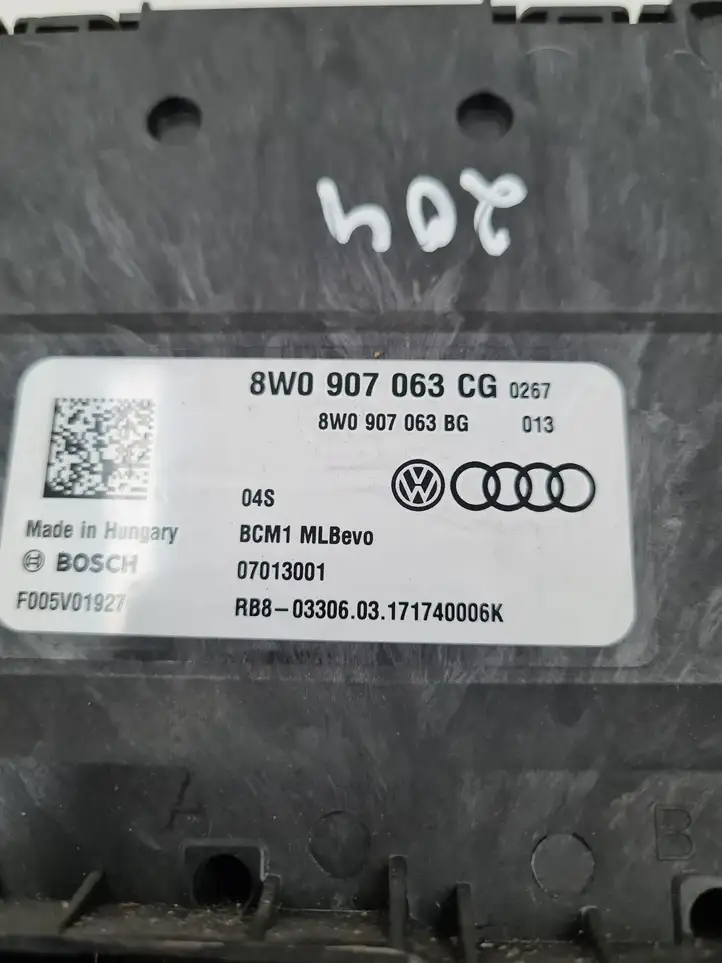 Audi A4 S4 B9 (2015 - 2019) 8W0907063CG Модуль комфорта — фото 3