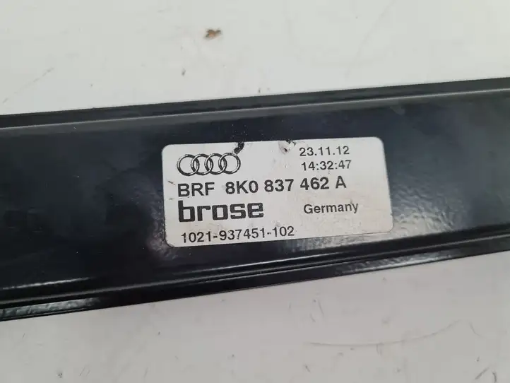 Audi A4 S4 B8 8K (2011 - 2015) 8K0837462A Электростеклоподъемник передний (комплект) — фото 5