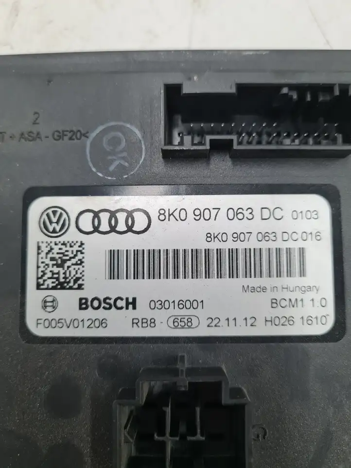 Audi A4 S4 B8 8K (2011 - 2015) 8K0907063DC Модуль комфорта — фото 3