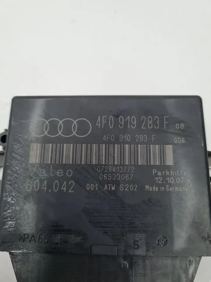 Audi A6 S6 C6 4F (2004 - 2008) 4F0919283F Блок управления парктрониками — фото 3