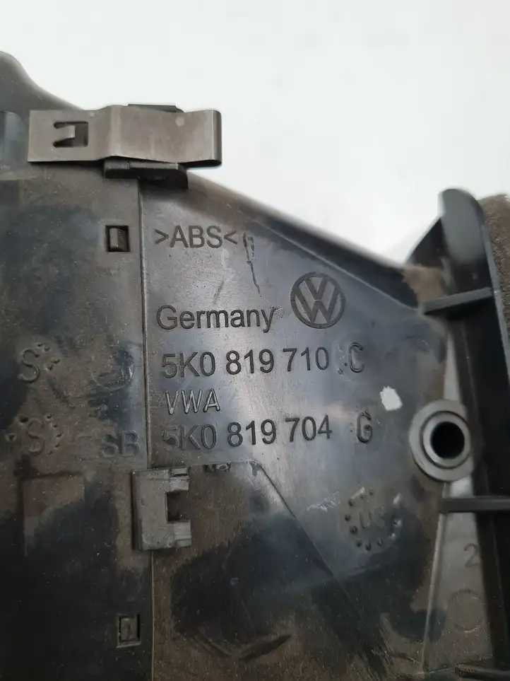 Volkswagen Golf VI (2009 - 2013) 5K0819710 Боковой воздушный дефлектор — фото 2