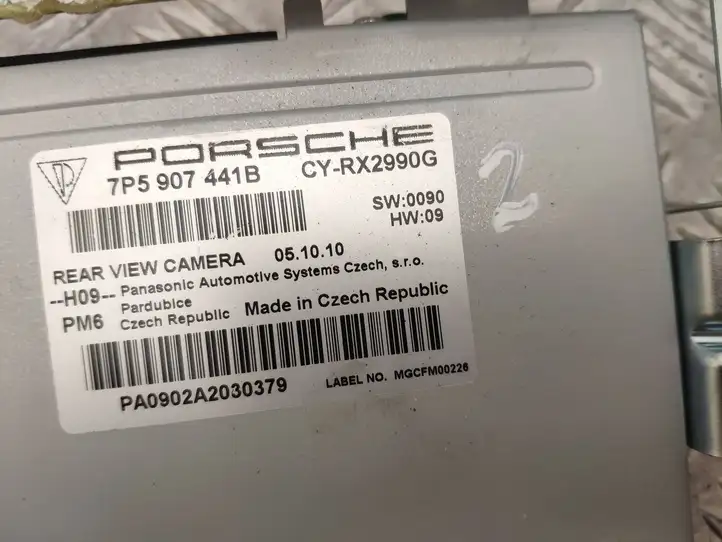 Porsche Cayenne (92A) (2011 - 2017) 7P5907441B Модуль управления видео — фото 5
