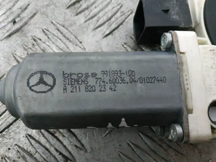 Mercedes-Benz E W211 (2002 - 2009) A2118202342 Стеклоподъемник задней двери — фото 7